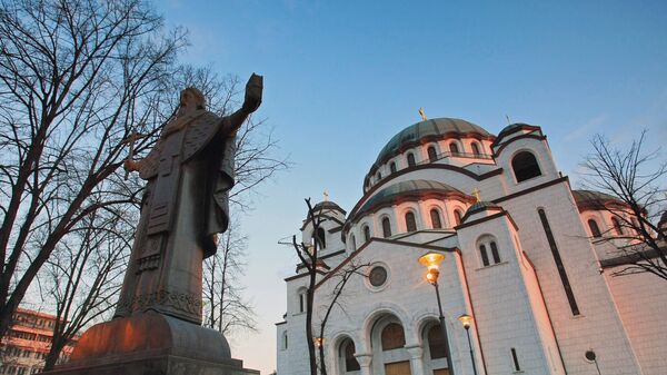 Храм  Святого Саввы Сербского в Белграде