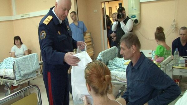 Глава СК РФ Александр Бастрыкин посетил пострадавших в трагедии в Керченском политехническом колледже в клинике Рошаля в Москве