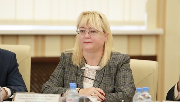 Заместитель председателя Совета министров Республики Крым – министр финансов РК Ирина Кивико