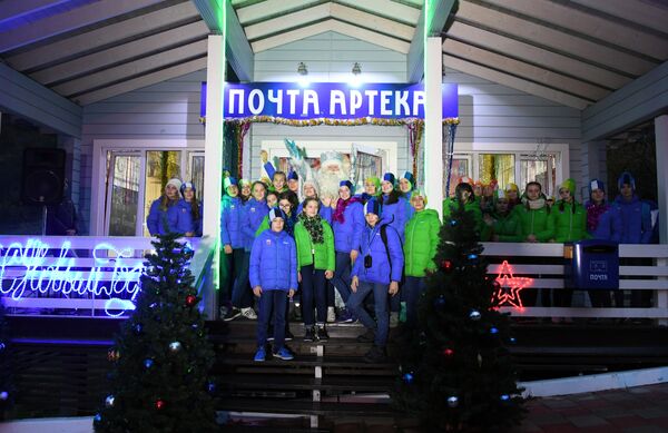 Дед Мороз в МДЦ Артек Дед Мороз в МДЦ Артек