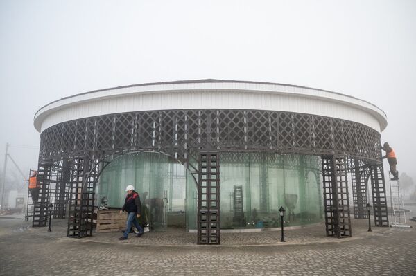 Строительство парка вблизи монастыря Святого Георгия в районе мыса Фиолент