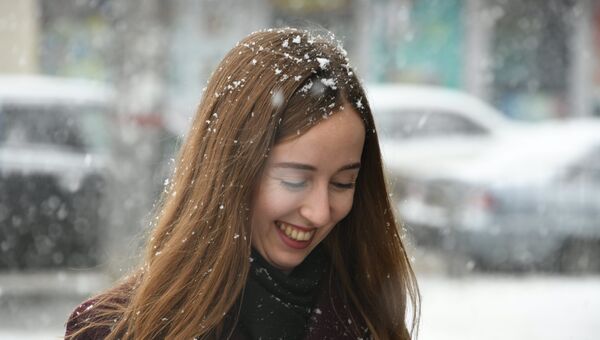 Снег в Симферополе, 13.12.2018 г.