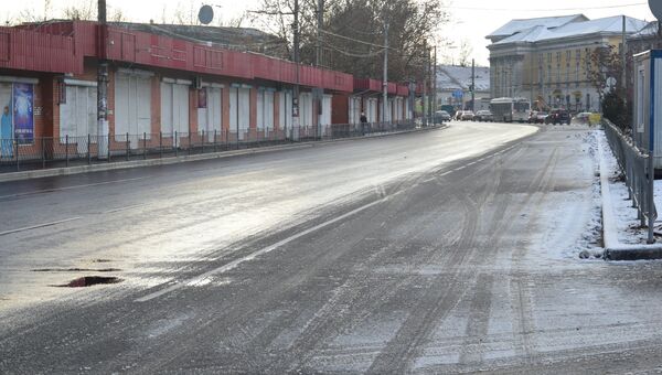 Капитальный ремонт на улице Козлова в Симферополе