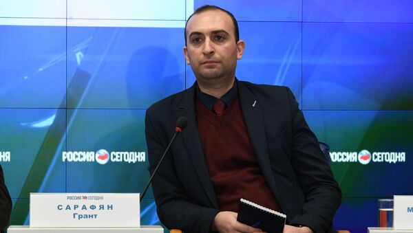 Журналист газеты ПРАВО Грант Сарафян из Армении