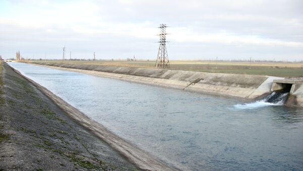 Северо-Крымский канал, декабрь 2018 года