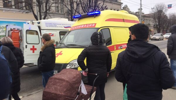 В Симферополе на площади Ленина троллейбус сбил пешехода