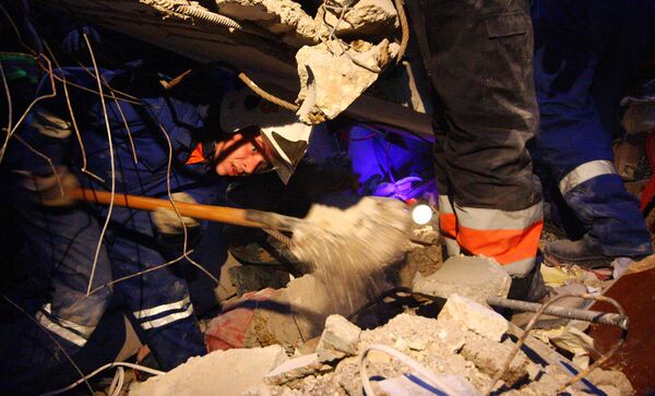 Ликвидация последствий взрыва жилого дома в Евпатории 24.12.2008 года Ликвидация последствий взрыва жилого дома в Евпатории 24.12.2008 года