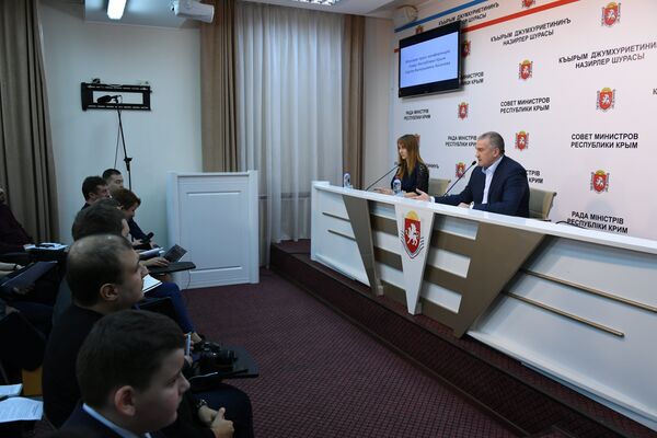 Большая итоговая пресс-конференция главы Крыма Сергея Аксенова Большая итоговая пресс-конференция главы Крыма Сергея Аксенова