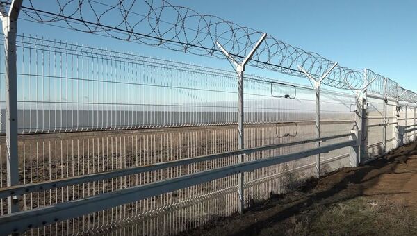 На границе Крыма и Украины появился новый рубеж