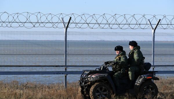 Новый рубеж Крыма на границе с Украиной