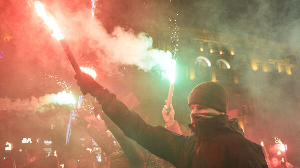 Факельные шествия на Украине