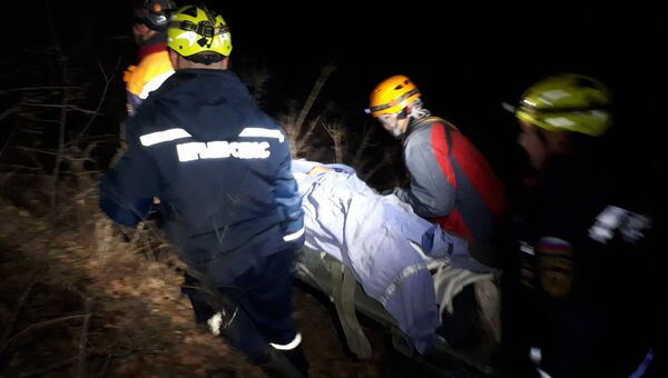 Операция по спасению крымчанина, травмированного в пещере в Бахчисарайском районе