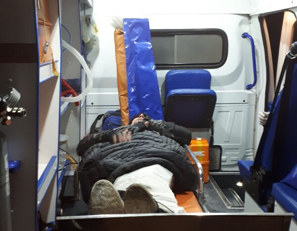 Операция по спасению крымчанина, травмированного в пещере в Бахчисарайском районе Операция по спасению крымчанина, травмированного в пещере в Бахчисарайском районе