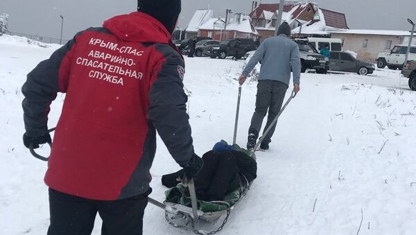 В горах Крыма травмировалась жительница Новороссийска