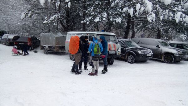 Алуштинские спасатели оказали помощь троим пострадавшим во время горных прогулок