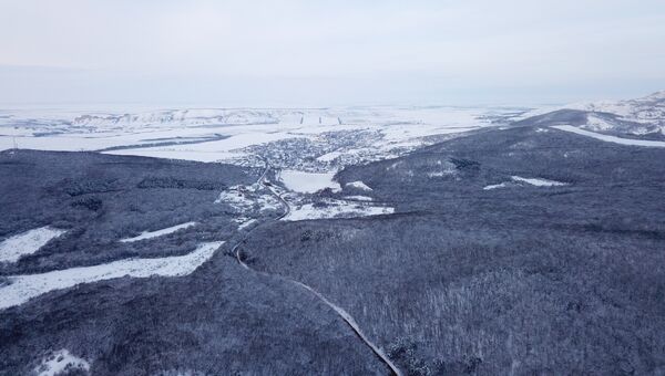 Зима в Крыму: заснеженные горы и леса полуострова