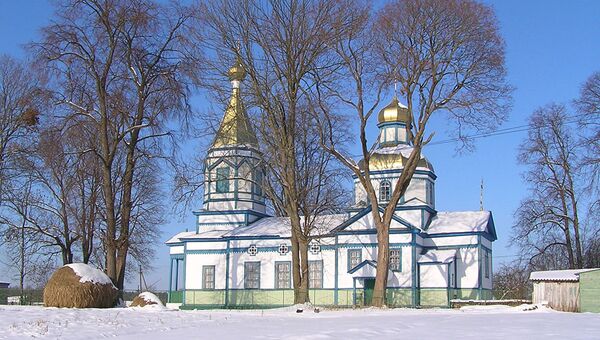 Свято-Николаевский храм в селе Ворсовка Житомирской области