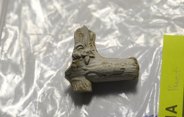 Европейская курительная трубка, найденная при раскопках на четвертом бастионе в Севастополе