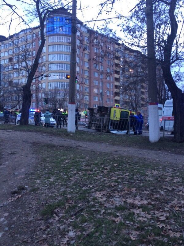 ДТП с участием скорой помощи в Симферополе 23.01.2019 г. ДТП с участием скорой помощи в Симферополе 23.01.2019 г.