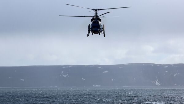 Вертолет КА-27 на военно-морских учениях. Архивное фото