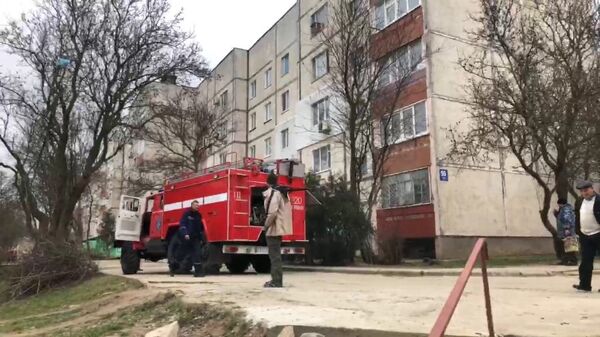 Пожар в жилом доме в Щелкино Пожар в жилом доме в Щелкино