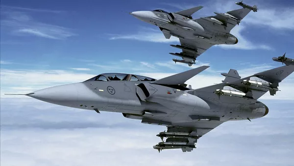 Шведские истребители Gripen