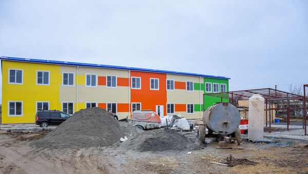 Строительство модульного детского сада в Евпатории