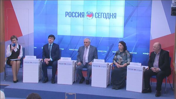 Пресс-конференция, посвященная визиту в Крым делегации Общественной палаты Республики Татарстан Пресс-конференция, посвященная визиту в Крым делегации Общественной палаты Республики Татарстан