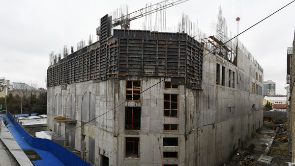 Строительство здания Крымского государственного центра детского театрального искусства на месте кукольного театра в Симферополе