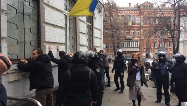 Задержание радикалов в Киеве. 9 февраля 2019
