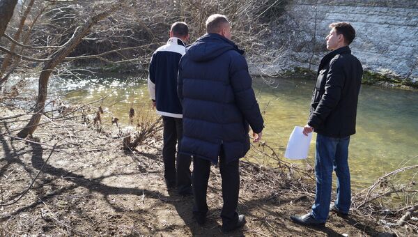 Специалисты МЧС Крыма осмотрели русла рек Альма и Бельбек в Бахчисарайском районе