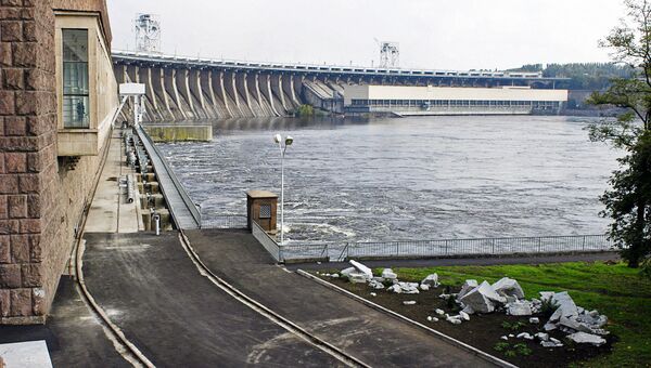 Днепровская гидроэлектростанция - старейшая гидроэлектростанция на Днепре