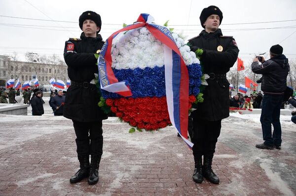 Мероприятия в Севастополе по случаю пятой годовщины Крымской весны Мероприятия в Севастополе по случаю пятой годовщины Крымской весны