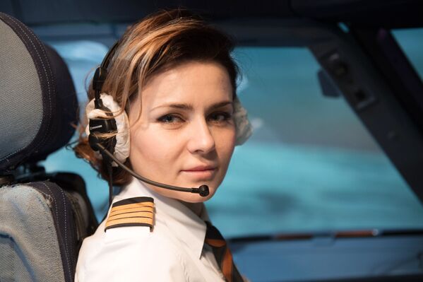 Командир воздушного судна «Аэрофлота» Airbus A320 Мария Уваровская