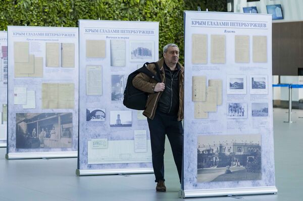 В новом терминале международного аэропорта Симферополя открылась выставка Крым в истории России В новом терминале международного аэропорта Симферополя открылась выставка Крым в истории России