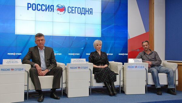 Пресс-конференция: Роль народного ополчения в Крымской весне