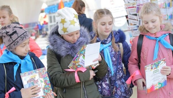 Всероссийскую книжную ярмарку в Артеке посетили три тысячи детей