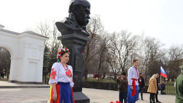 Украинская община Крыма отметила день рождения Тараса Шевченко