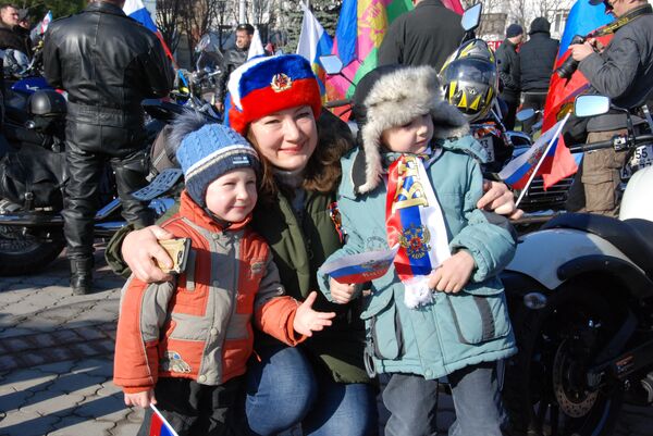 В Симферополе стартовал автомотопробег в честь годовщины Крымской весны В Симферополе стартовал автомотопробег в честь годовщины Крымской весны