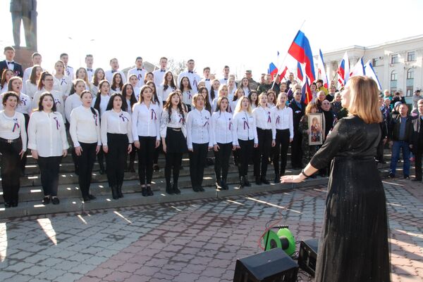 В Симферополе стартовал автомотопробег в честь годовщины Крымской весны В Симферополе стартовал автомотопробег в честь годовщины Крымской весны