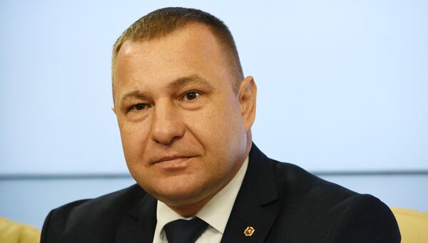Министр внутренней политики, информации и связи Республики Крым Сергей Зырянов