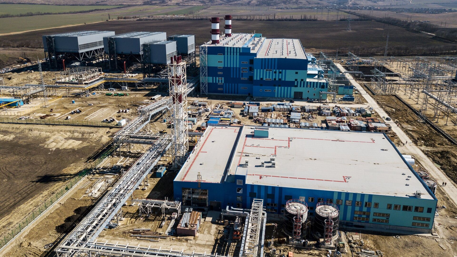 Строительство новых ТЭС в Крыму - РИА Новости, 1920, 26.11.2025