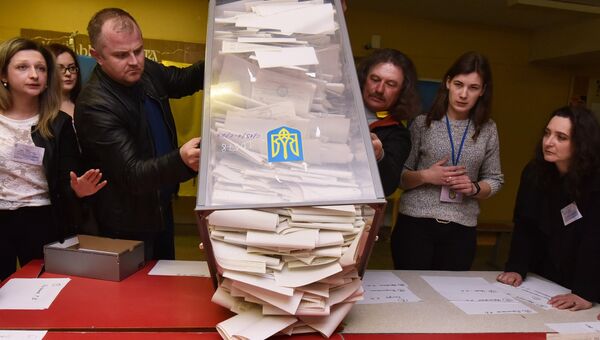 Подсчёт голосов на выборах президента Украины