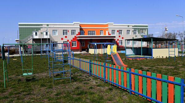 Детский сад в Джанкое, построенный по федеральной целевой программе развития Крыма до 2020 года
