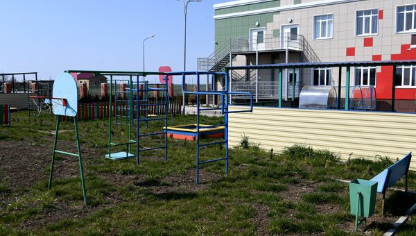 Детский сад в Джанкое, построенный по федеральной целевой программе развития Крыма до 2020 года