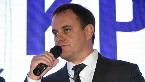 Министр курортов и туризма Республики Крым Вадим Волченко на VII туристском форуме Открытый Крым