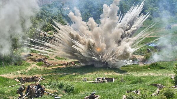 Военно-историческая реконструкция Штурм Сапун-горы