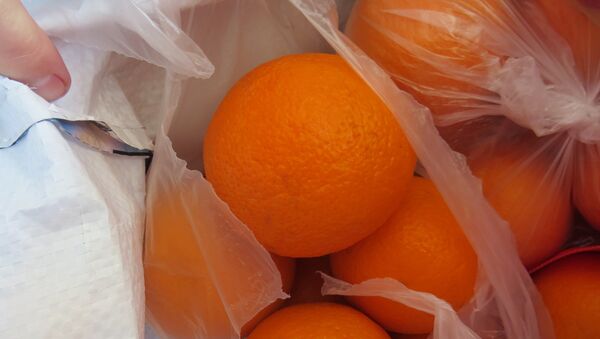 Апельсины, которые пытались провезти из Украины в Крым