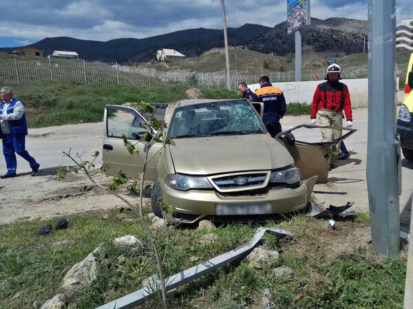 ДТП на автодороге Судак-Новый Свет ДТП на автодороге Судак-Новый Свет