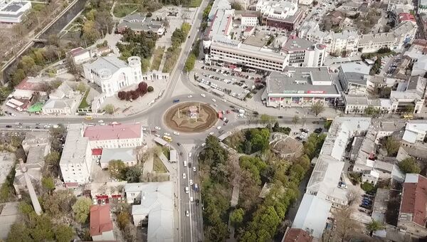 Сердце столицы: как выглядит Симферополь с высоты птичьего полета